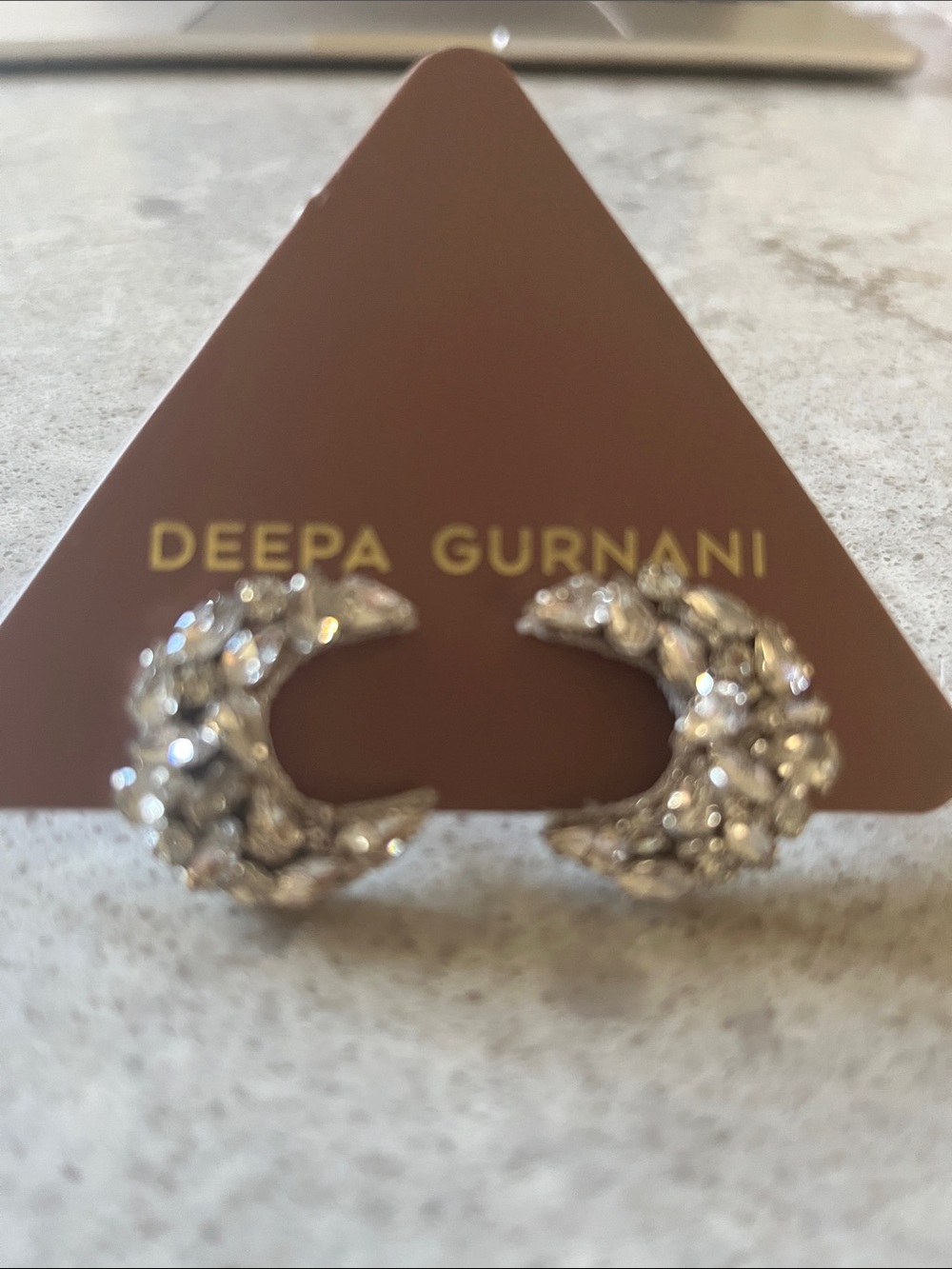 Deepa Gurnani Emory earrings